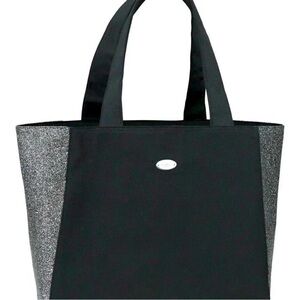Coach Black and Silver Tote Bag